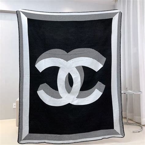 chanel blanket throw